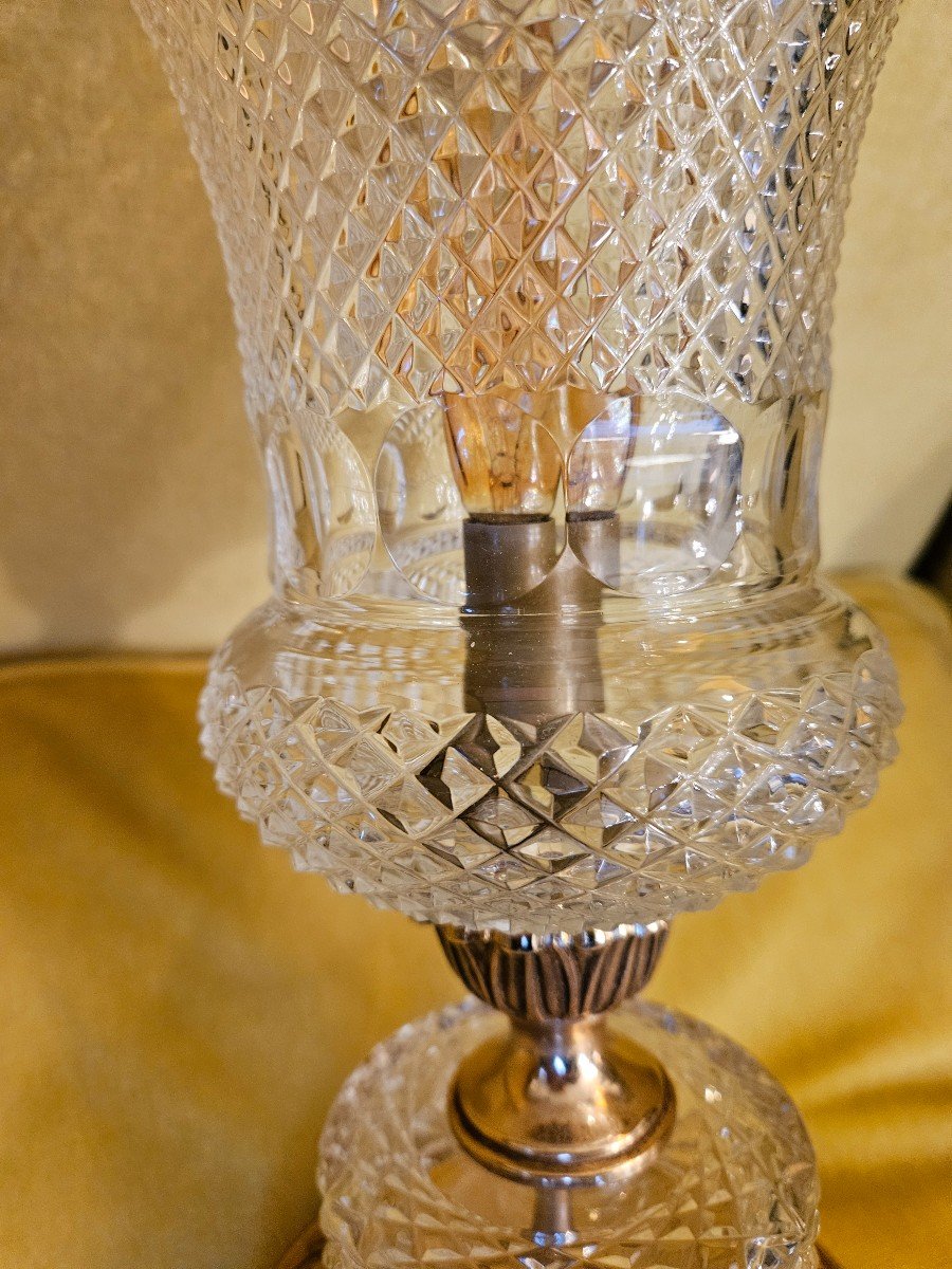 Medicis Crystal Vase Lamp-photo-1