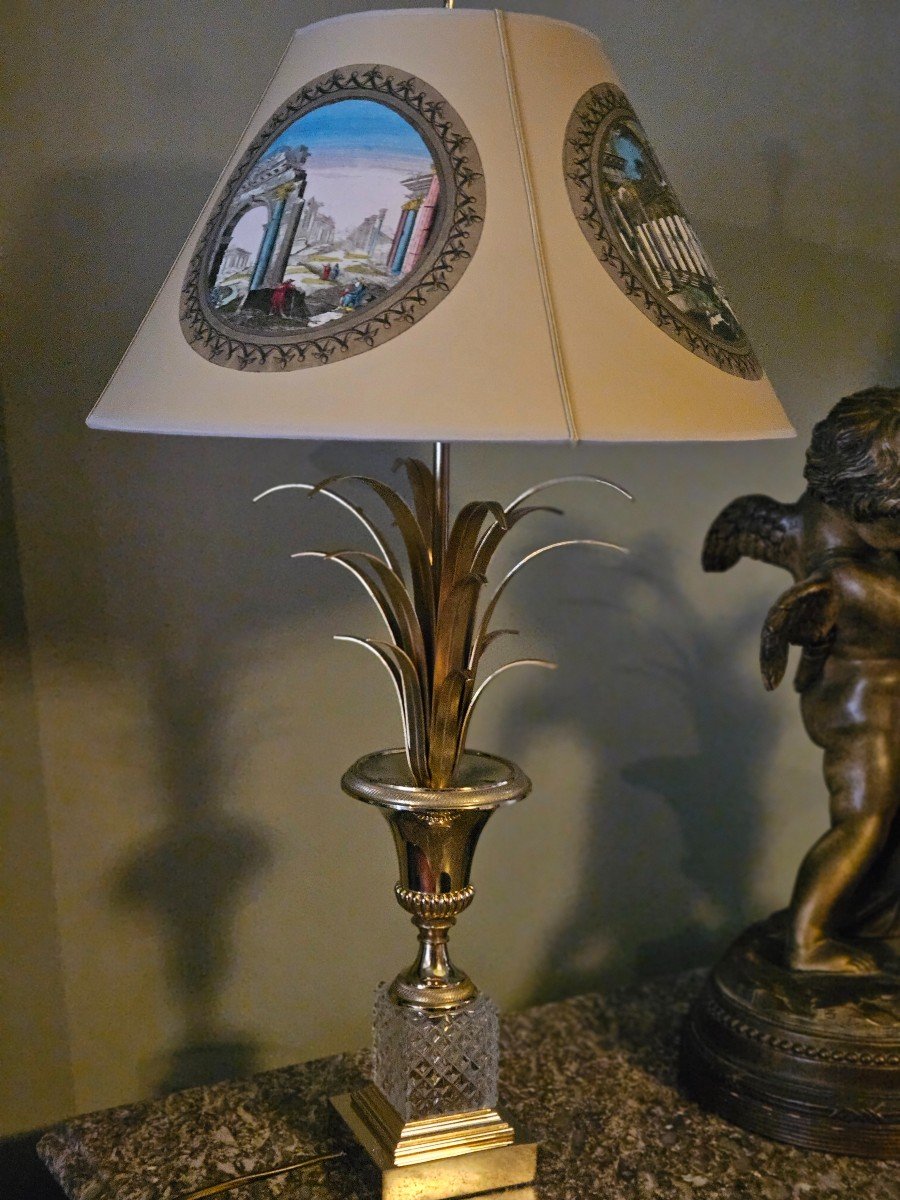 Pair Of Regency Boulanger Lamps 1970-photo-3