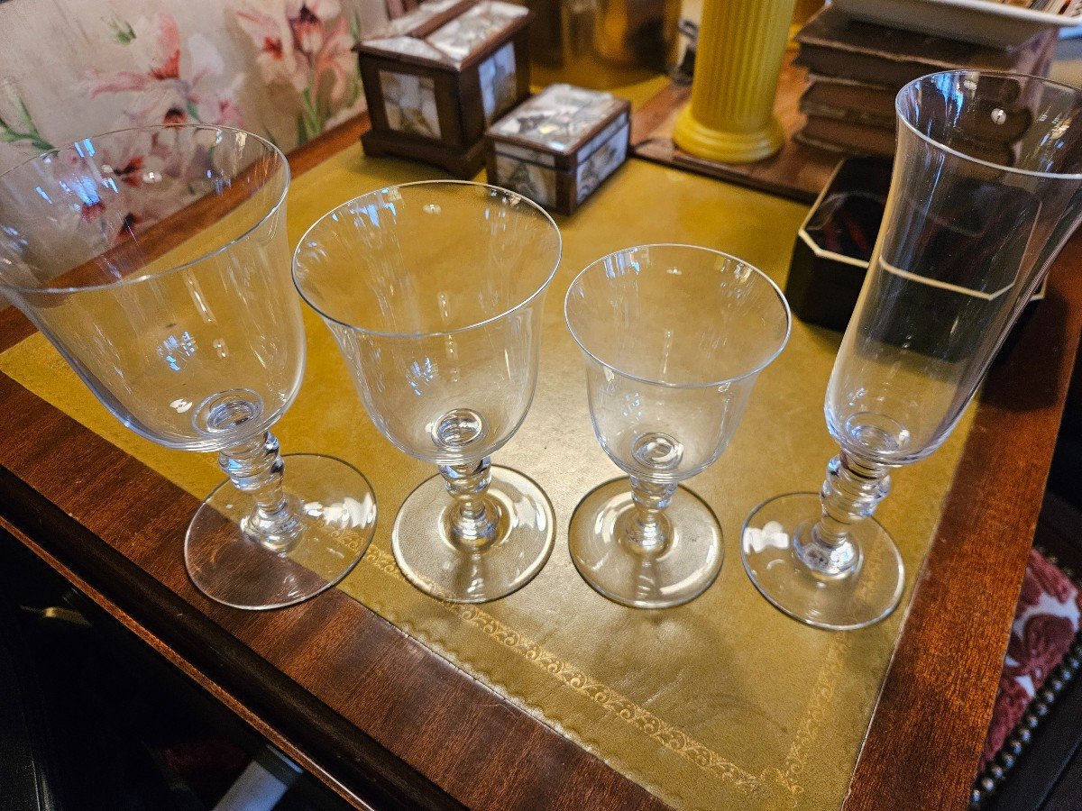 Service de verres Baccarat 