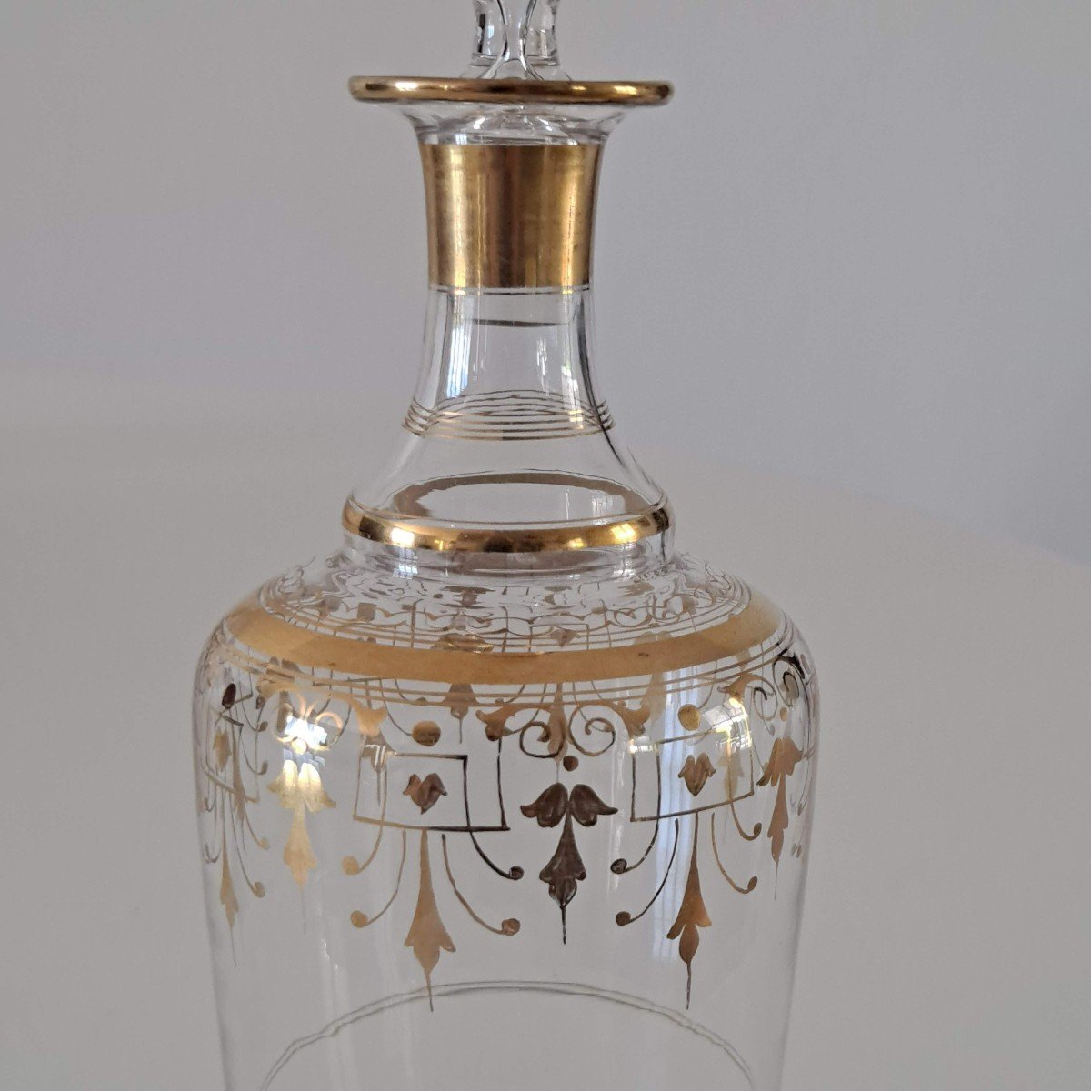 Napoleon III Liqueur Cellar Complete Baccarat Glassware-photo-4