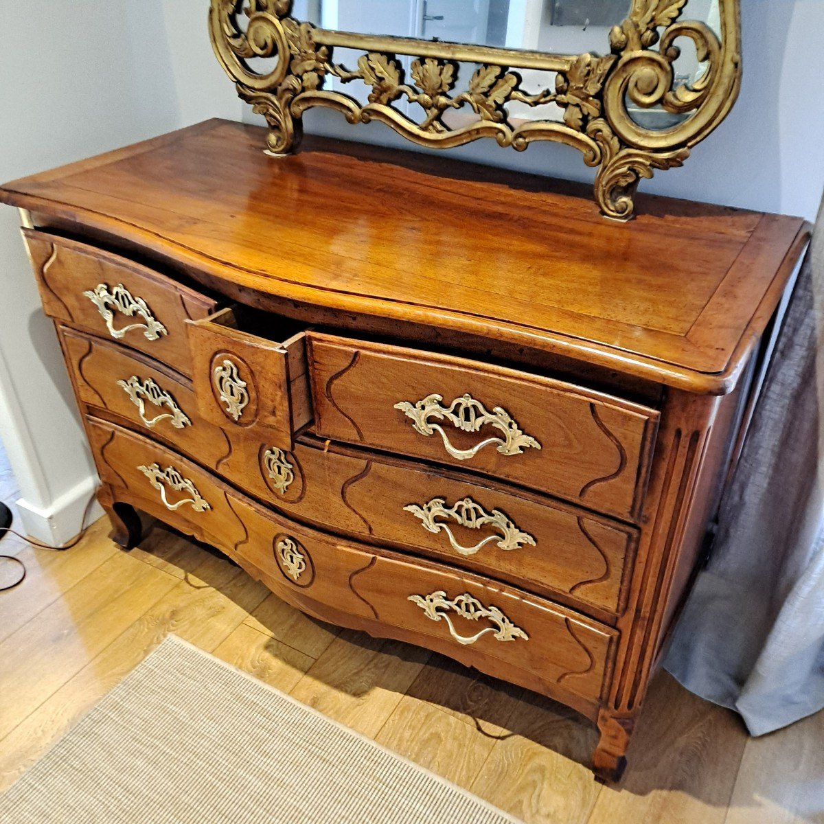 Fruit Wood Chest Of Drawers-photo-4