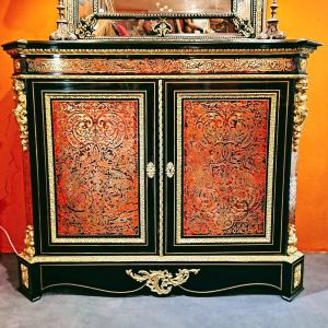 Furniture Napoleon III Boulle Marquetry