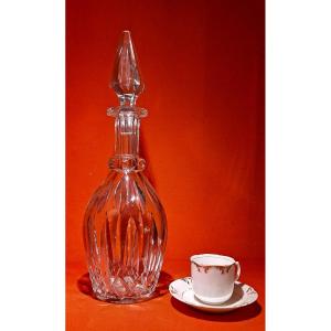 Exceptionnelle Carafe En Baccarat (contenance Magnum)