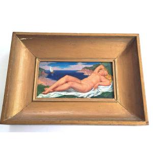 Oil Painting On Canvas Nude By Adrien Thevenot