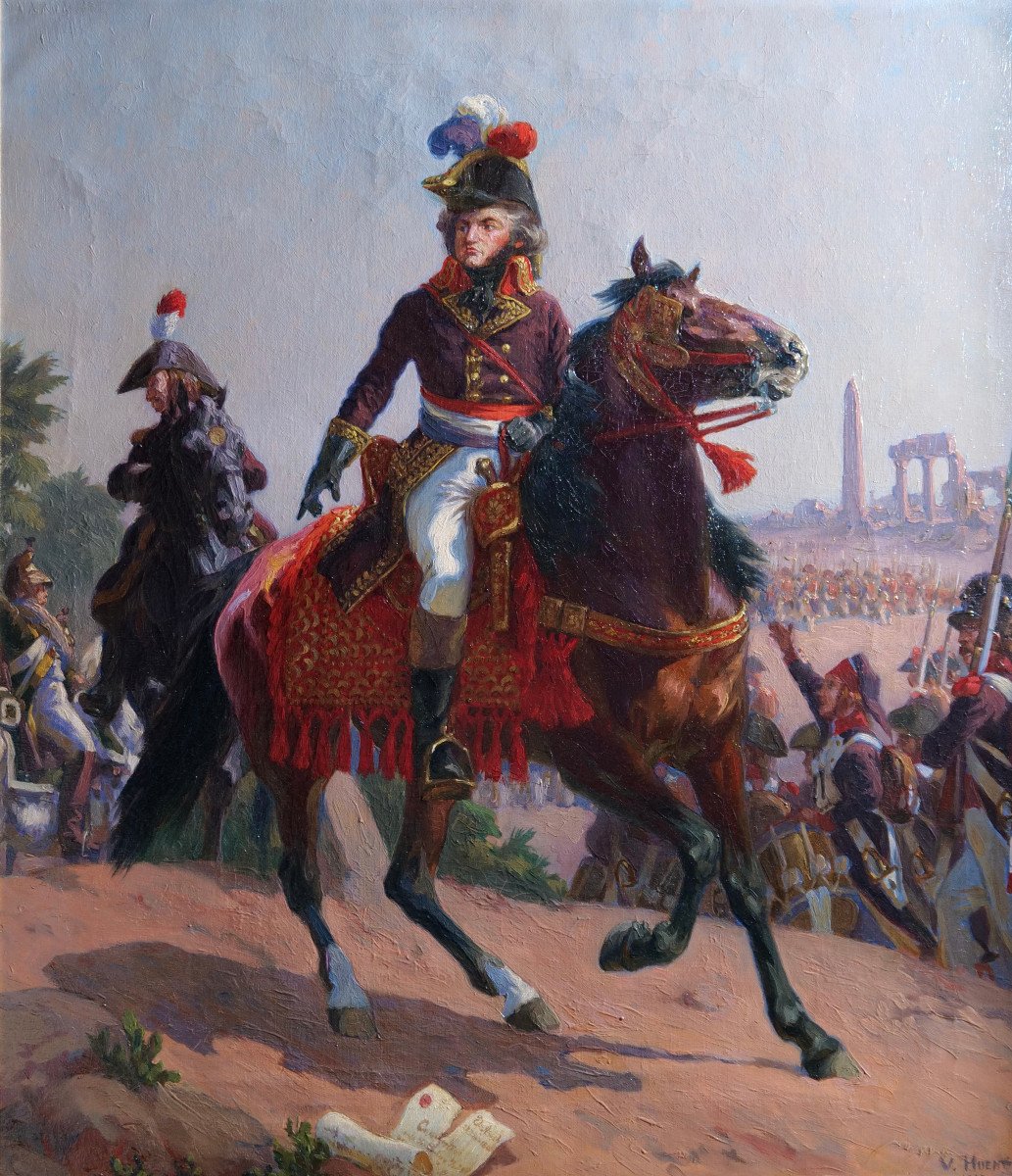 Victor Huen  "le Général Kléber Lors De La Campagne d'Egypte" - Napoléon - Militariat