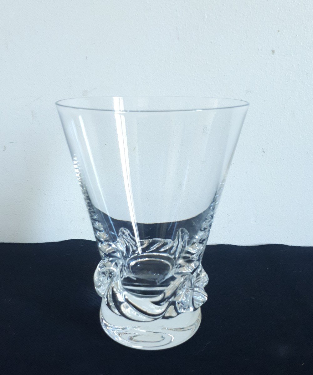 Cristallerie Daum Crystal Glass Service Sorcy Model-photo-2