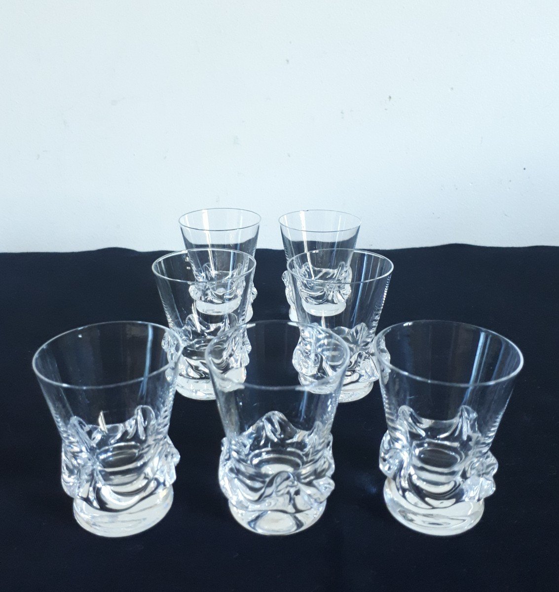 Cristallerie Daum Crystal Glass Service Sorcy Model-photo-6