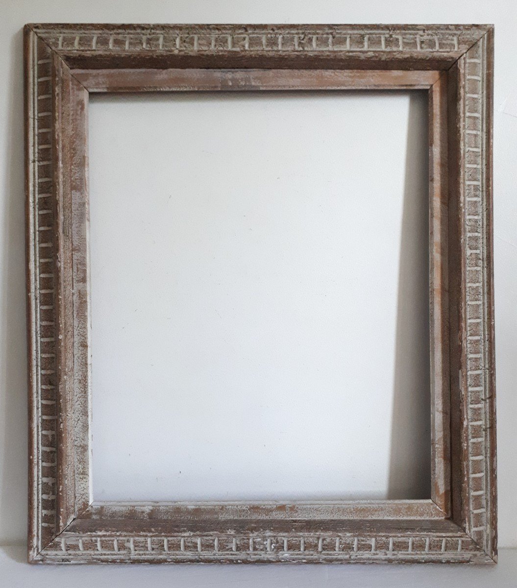 Montparnasse Frame In Carved Wood, 10f Format, For 55 X 46 Cm Painting