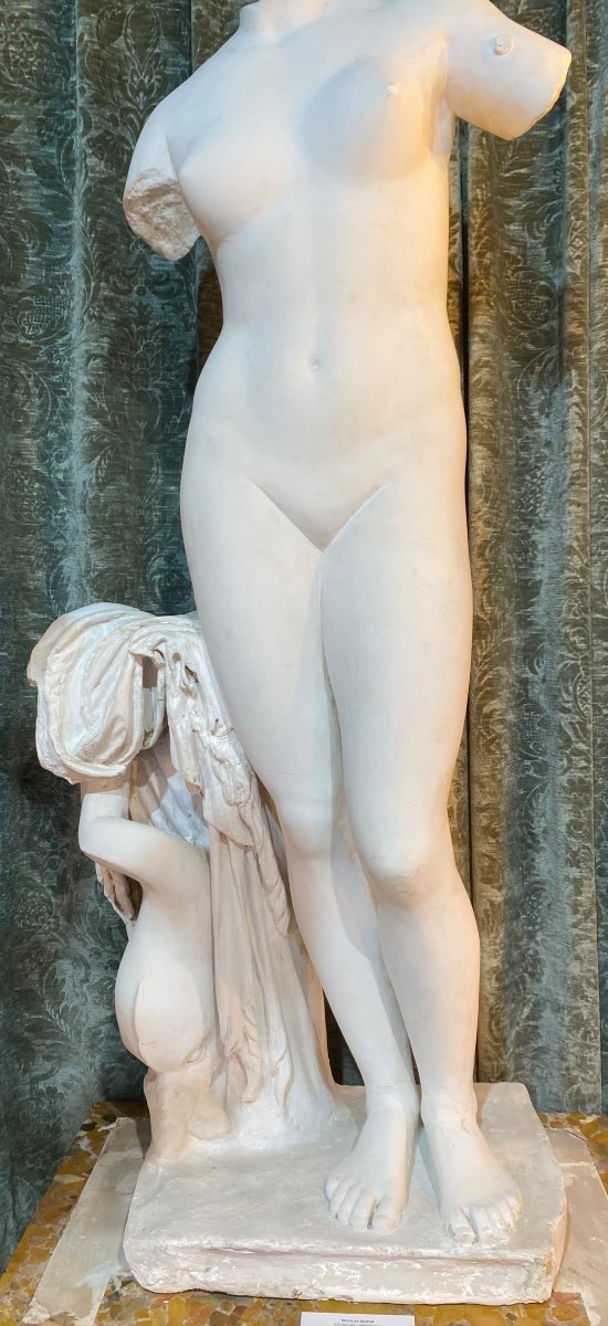 Plaster Statue From The 40s, 50s