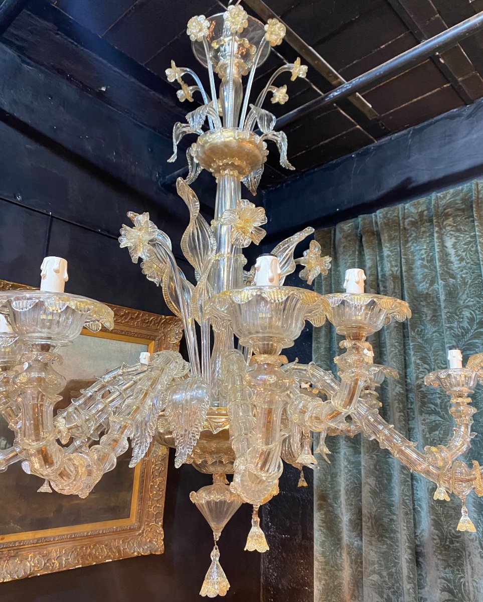 Chandelier, Murano, Large Model In Perfect Condition