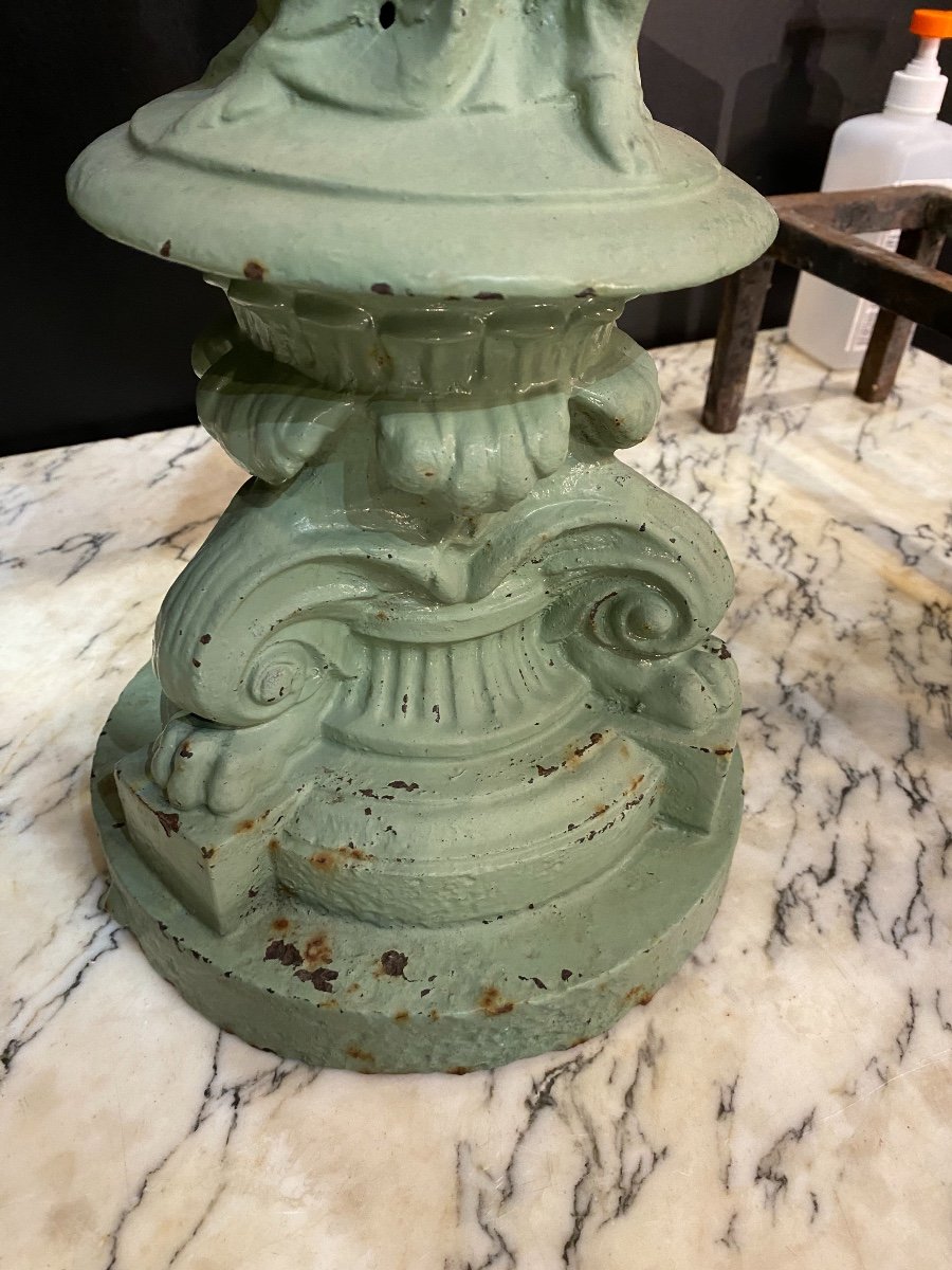 Pars Ducel Cast Iron Fountain Drawing Of Pilon-photo-3