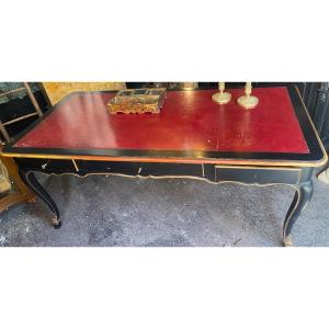 Regency Style Desks In Wood, Lacquered In The Jansen Style 