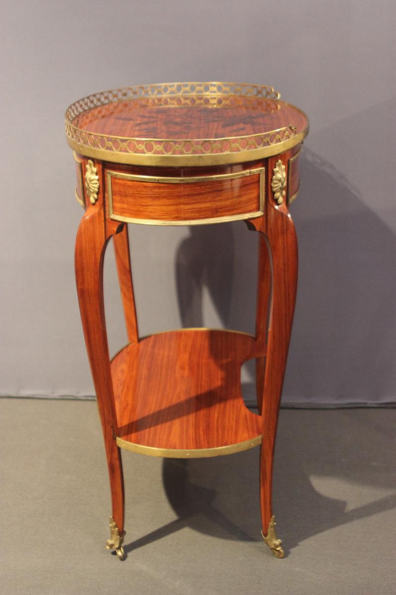 Petite table d'époque Louis XV -photo-4