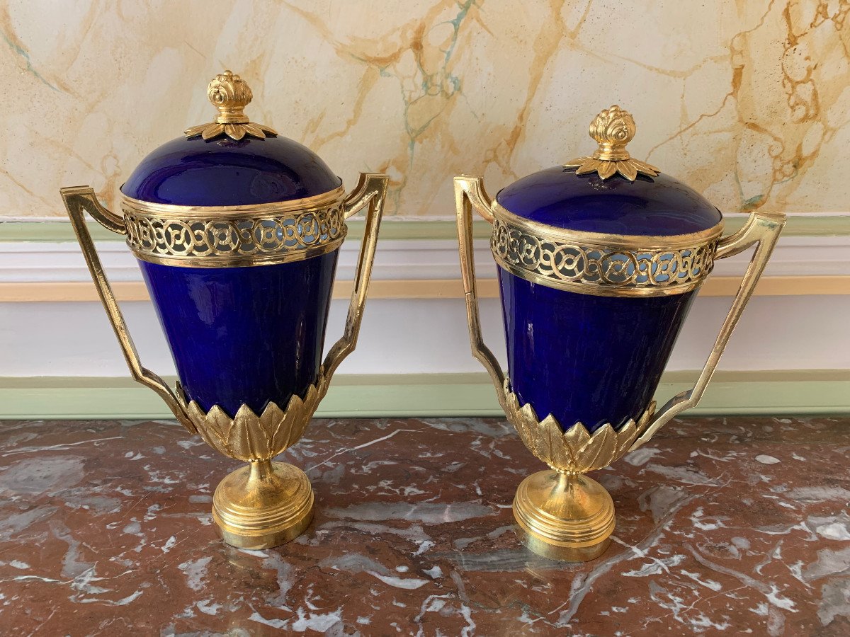 Pair Of Louis XVI Period Vases