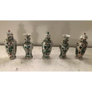 Kangxi Period Porcelain Vases 