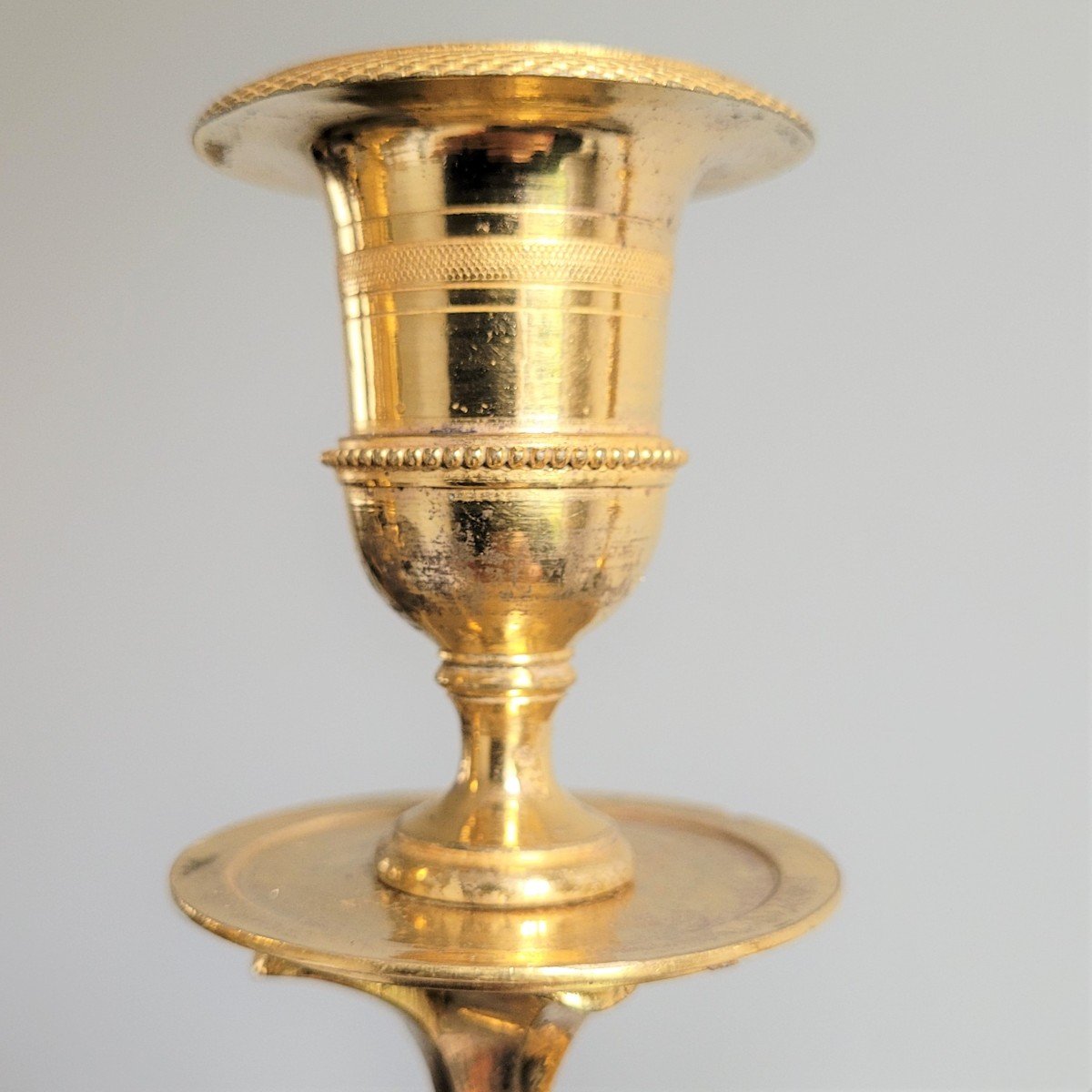 Paire De Candélabres d'époque Louis XVI.-photo-3