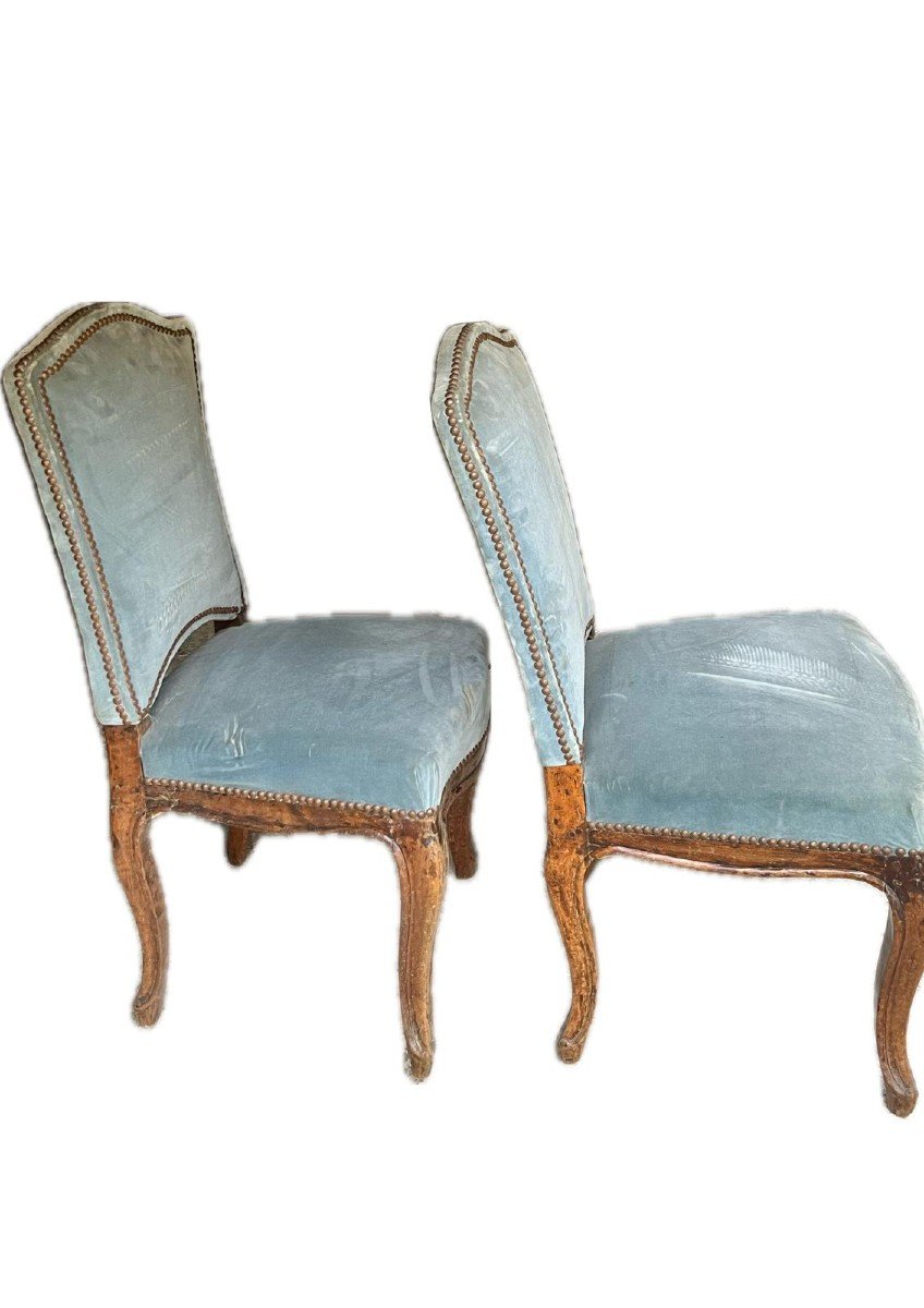 Paire De Chaises De Chambre Louis XV-photo-3