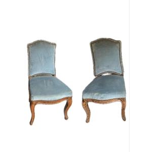 Pair Of Louis XV Bedroom Chairs