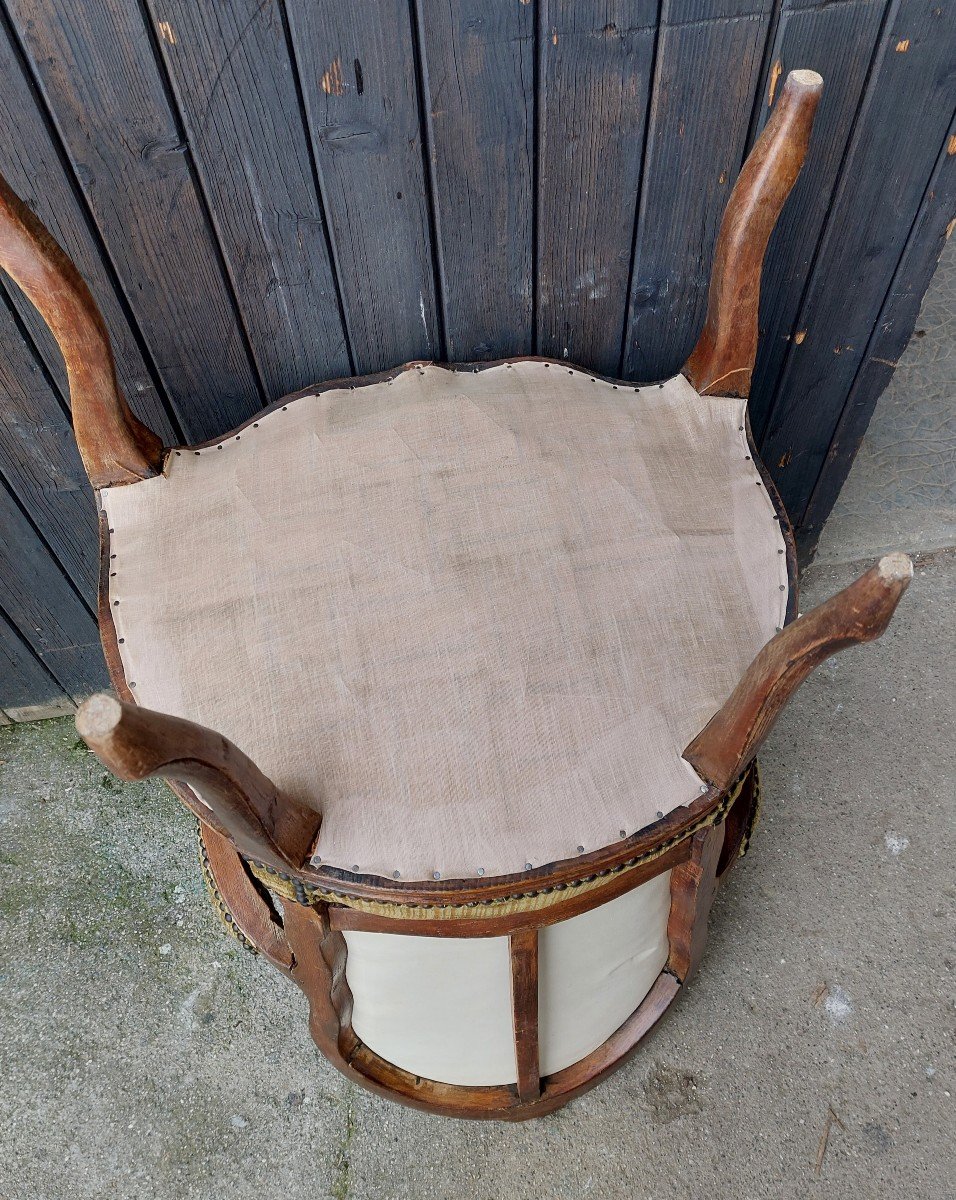 Pair Of Louis XV Armchairs-photo-1