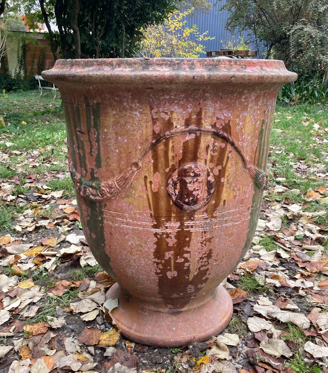 Vase d'Anduze De La Poterie De La Madeleine-photo-2