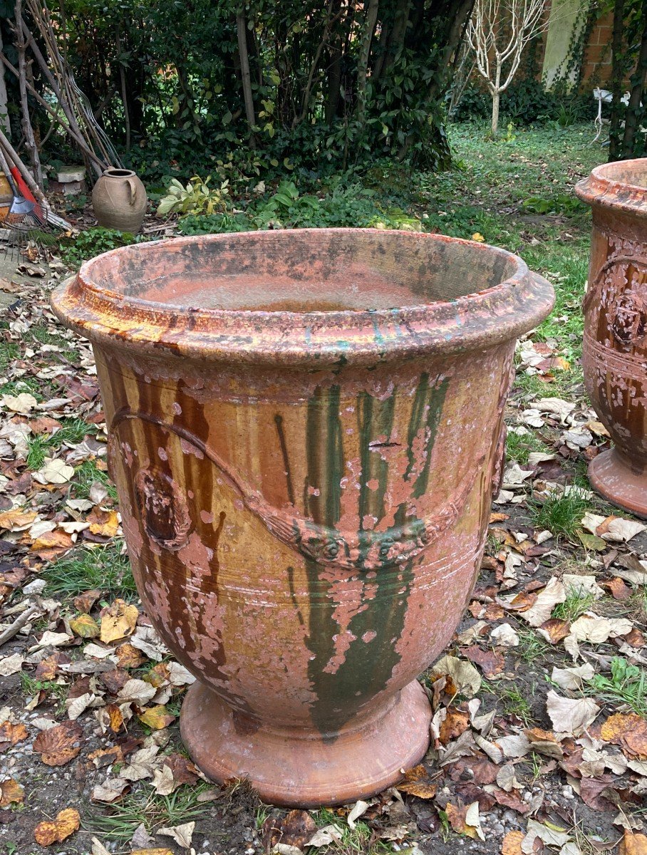 Vase d'Anduze De La Poterie De La Madeleine-photo-1