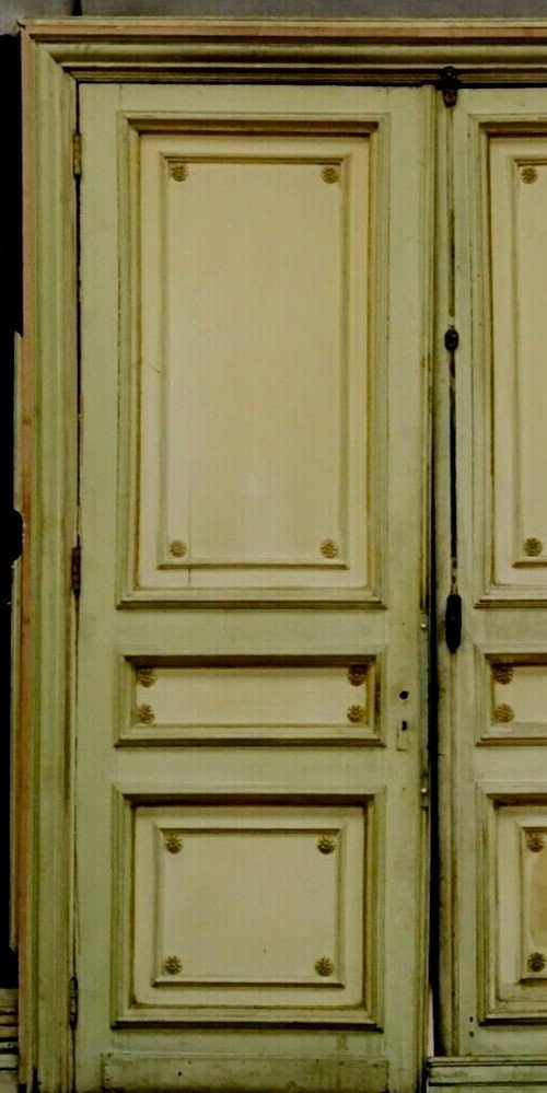  Double Haussmann Wooden Passage Doors Mas-photo-2