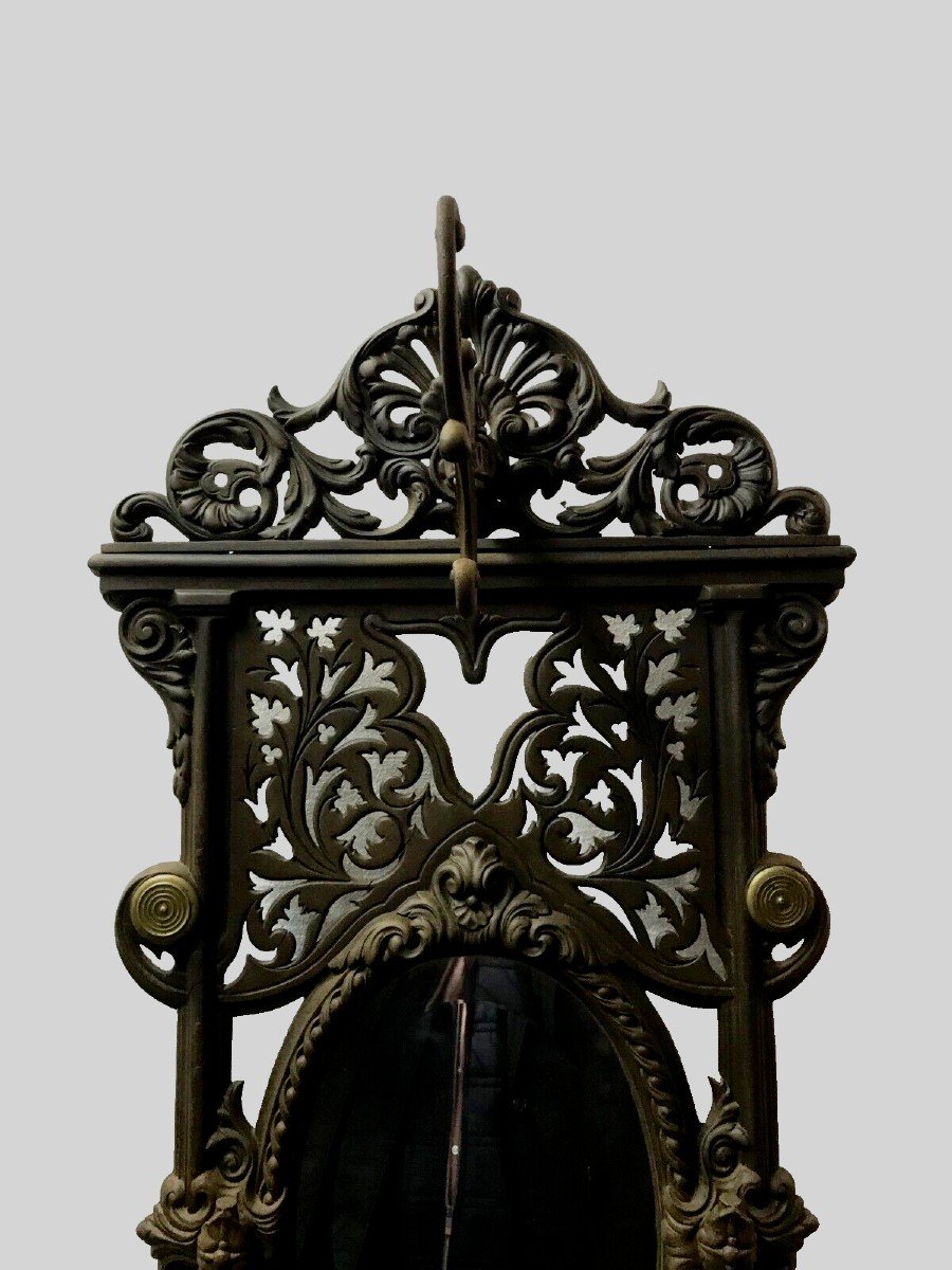 Coat And Umbrella Racks In Cast Iron 20th Century-photo-2