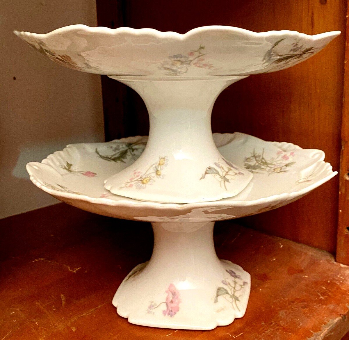 Service De Table De 134 Pièces En Porcelaine De Limoges XX Siècle-photo-4