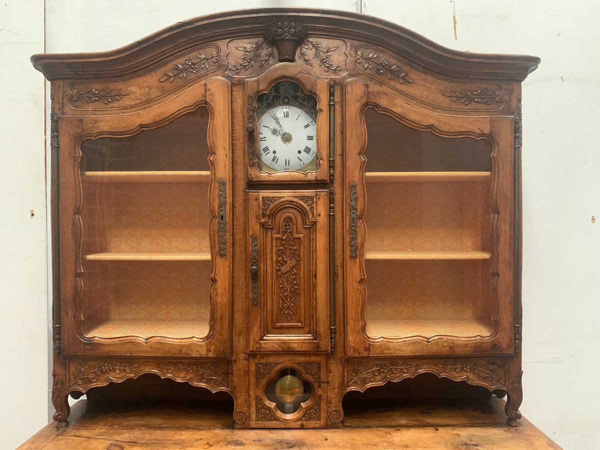 Similar Items Sponsored View All Louis XVI Stamped Walnut Two-body Buffet Pr-photo-2