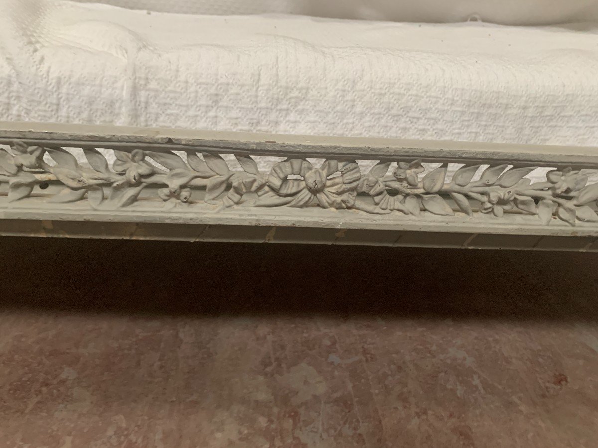 20th Century Cast Iron Bench-photo-6