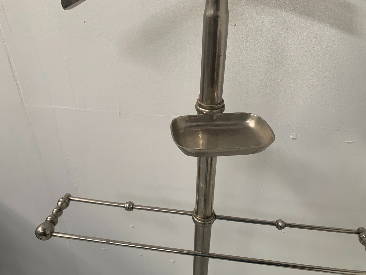 20th Century Chrome Metal Valet-photo-7