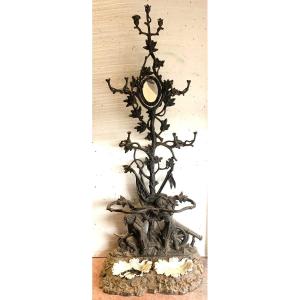 Cast Iron Entrance Hall Coat Rack From Maison Corneau Alfred 19th Century