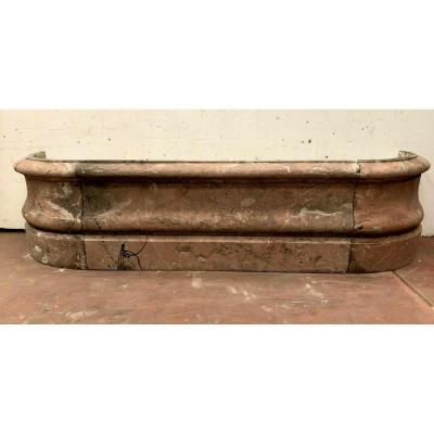 Entrance Planter In Marble Breach XIX Century