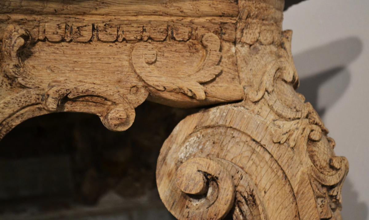 Oak Console 18th Century Era-photo-2