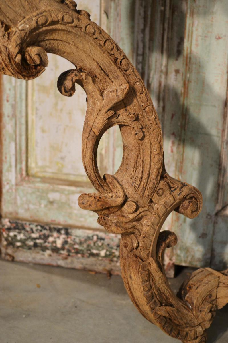 Oak Console 18th Century Era-photo-4