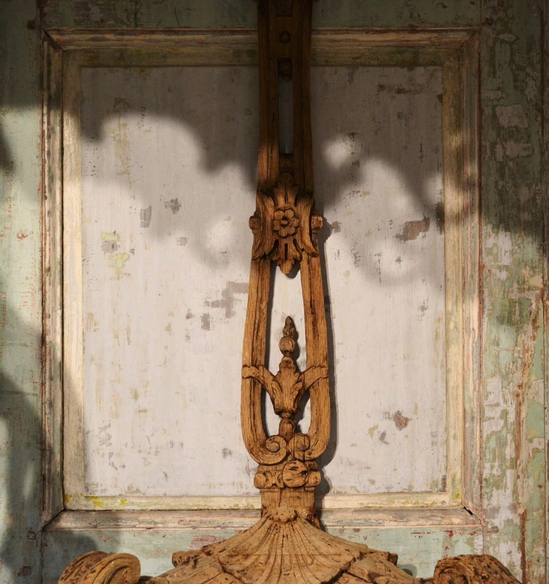 Oak Console 18th Century Era-photo-5