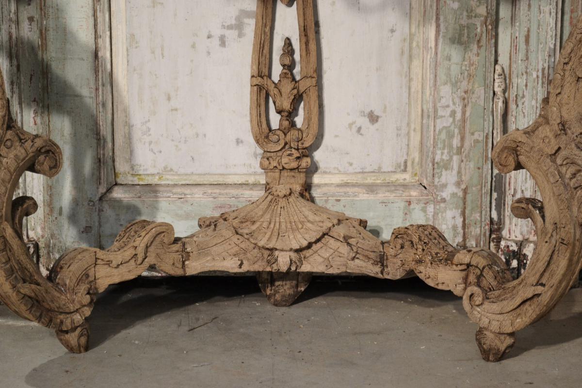 Oak Console 18th Century Era-photo-6