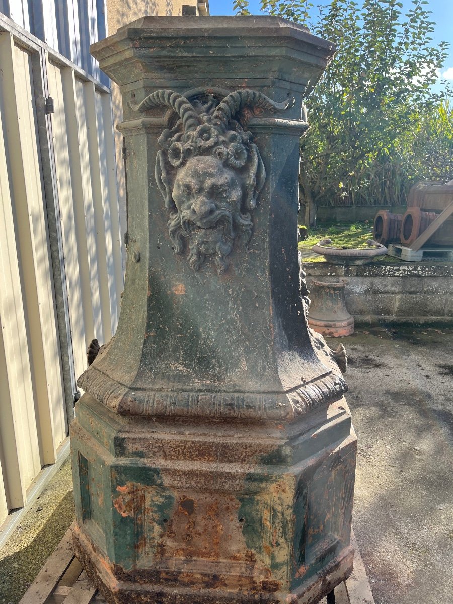 Fontaine De Place En Fonte  De Val D’osne-photo-8