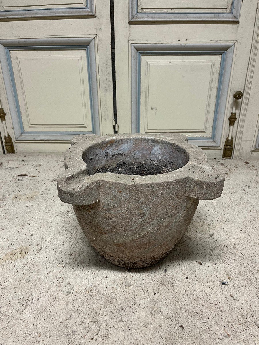 1900s Royal Red Marble Mortar