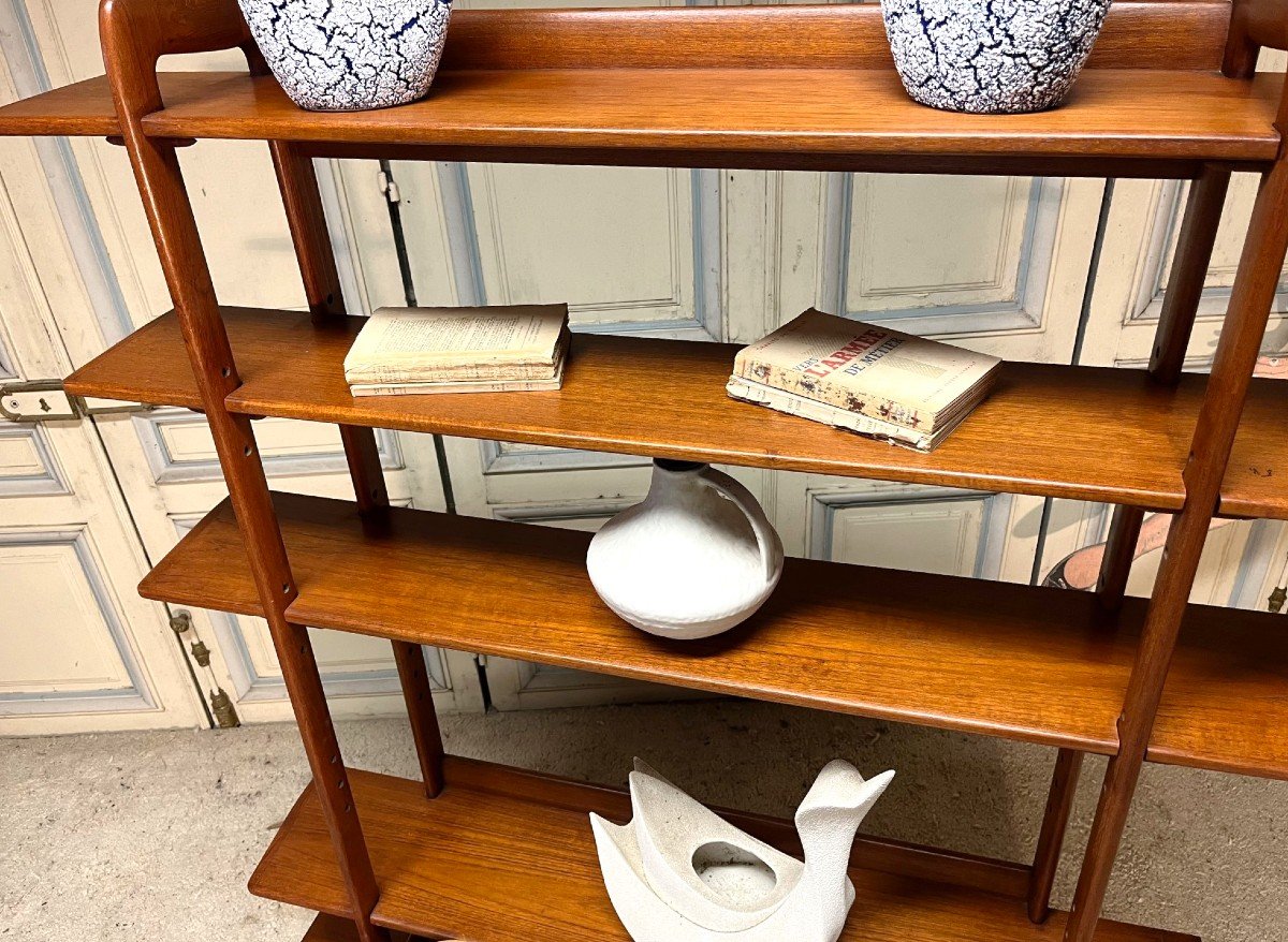 Swiss Teak Bookcase, 1960s-photo-4