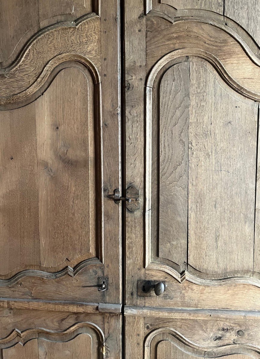 Oak Living Room Paneling, Normandy, 18th Century-photo-6