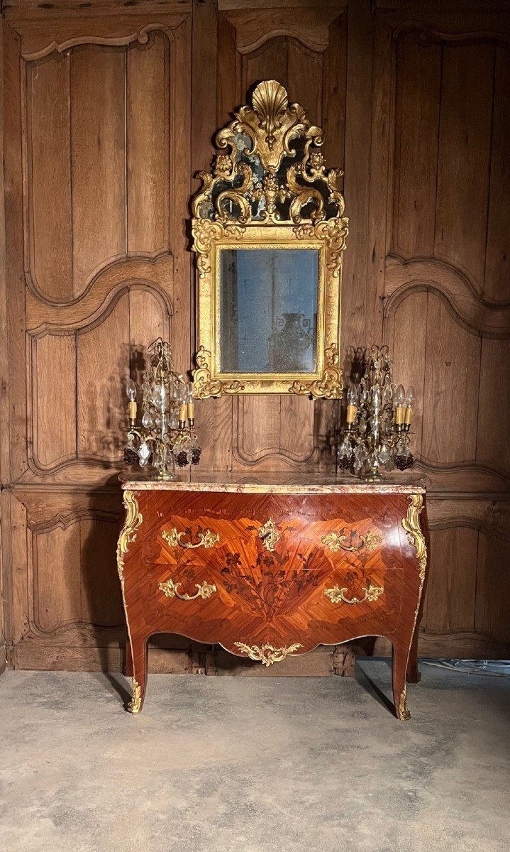 Oak Living Room Paneling, Normandy, 18th Century