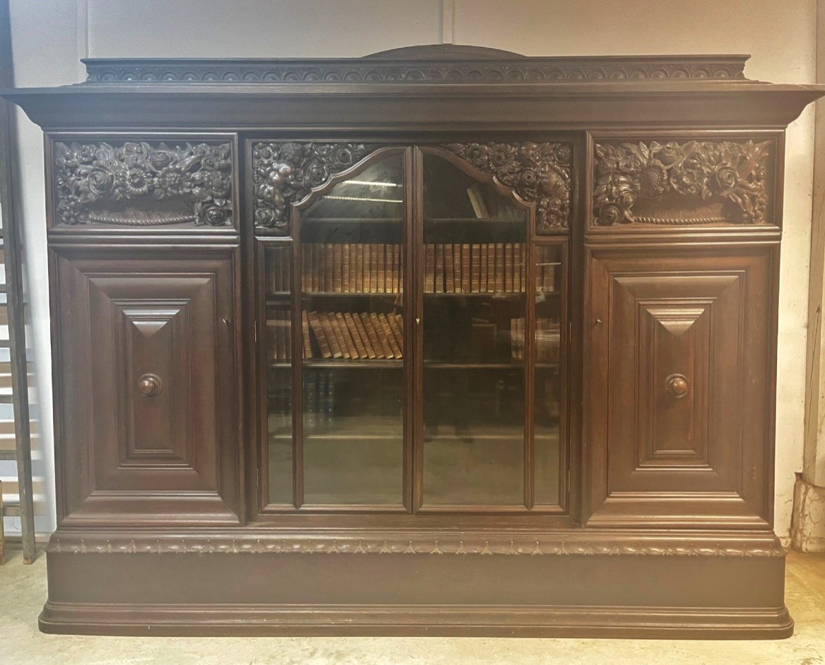 Large Oak Library, Foreign Work.