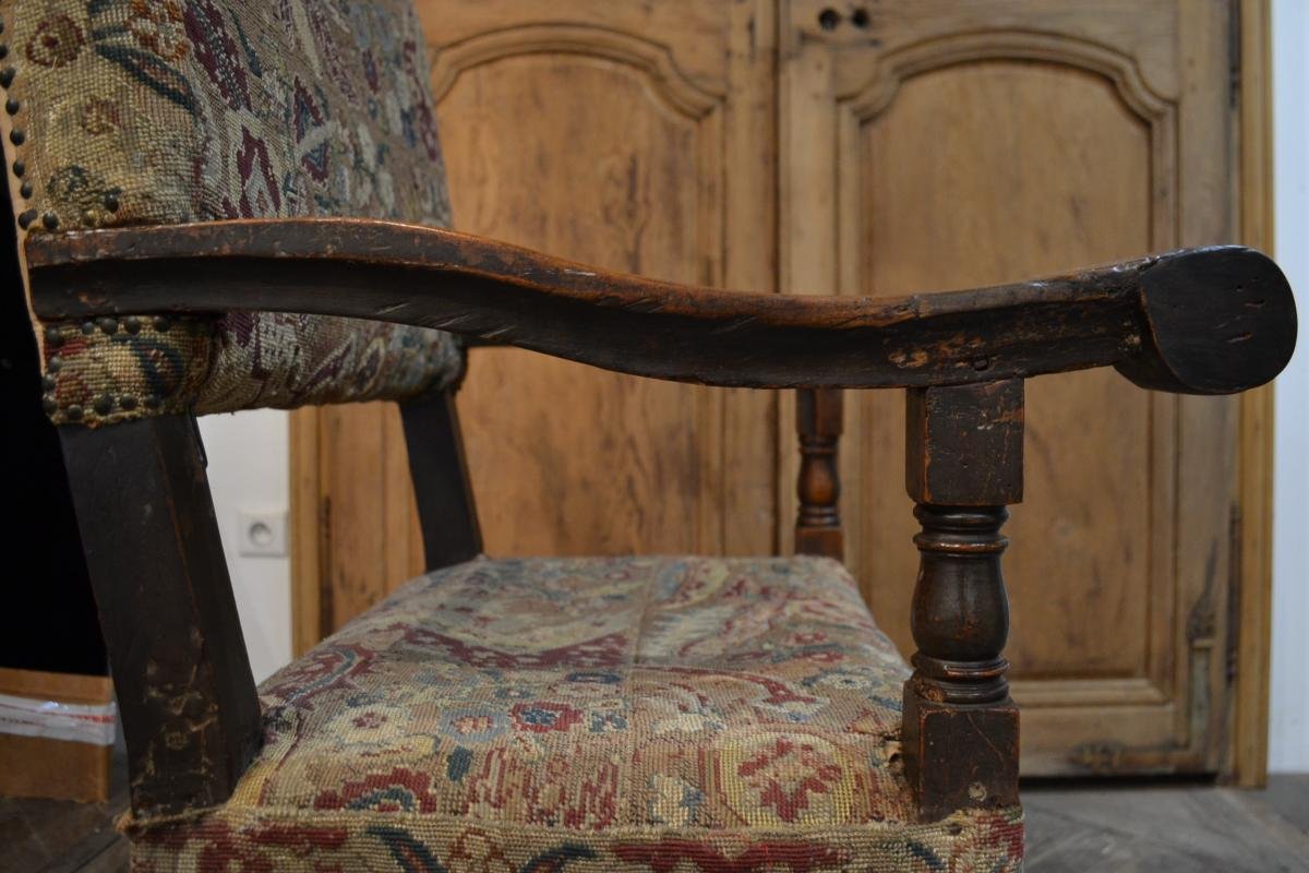 Fauteuil à Bras Haute Époque-photo-6