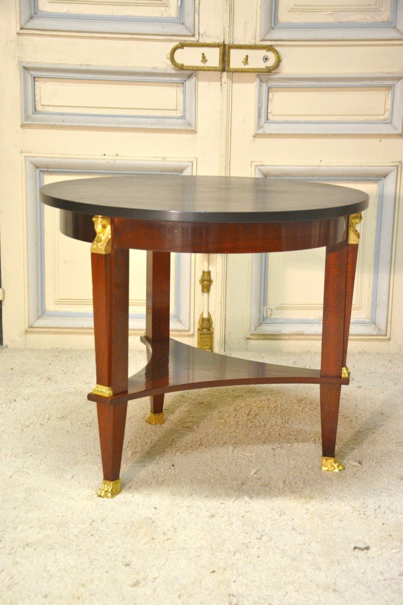 Empire Style Pedestal Table-photo-2