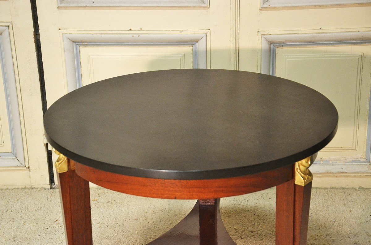 Empire Style Pedestal Table-photo-4