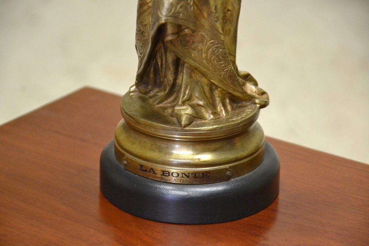 Bronze De A . Gaudez , -photo-3