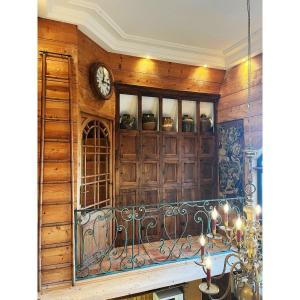 Refectory Woodwork In Walnut, Louis Philippe Period