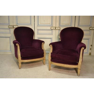 Pair Of Bergères Style Lxvi