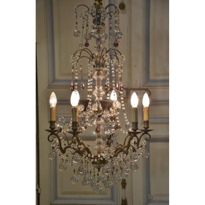 Crystal Chandelier Late Nineteenth Century